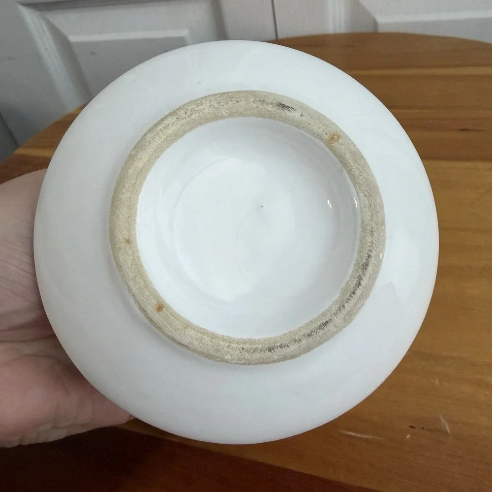 White Boiled Egg Dish Replacement Diner Dining Kitchen Breakfast Unisex